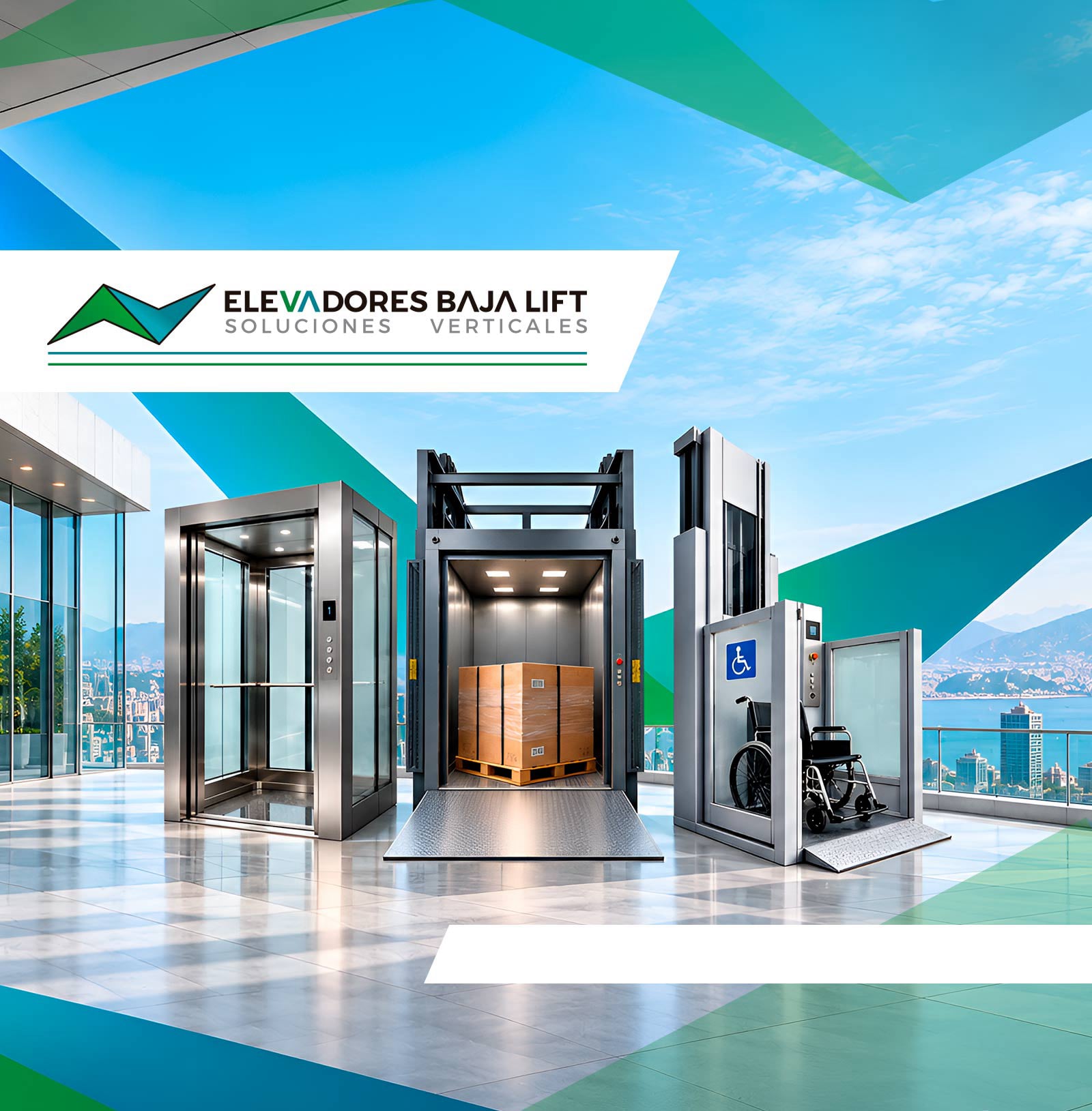 Elevadores panorámicos, de carga y plataformas de accesibilidad instalados por Elevadores Baja Lift